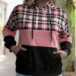 Jassen Dames*SEREIA - Luxe Zomer Hoodie voor Dames Roze