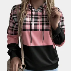 Jassen Dames*SEREIA - Luxe Zomer Hoodie voor Dames Roze