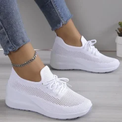 Damesschoenen*Serena - Trendy ademende wig schoenen voor dames - Perfect voor de zomer
