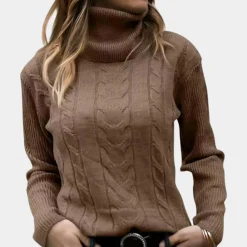 Truien & Vesten Dames*Serene - Elegante zomerse coltrui voor dames