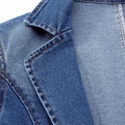 Blazers & Blouses Dames*SERENITY - Modieuze zomerblazer Blauw