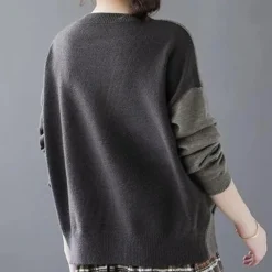 Truien & Vesten Dames*SERINA - Elegante Zomerse Trui voor Dames Koffie