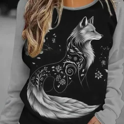 Truien & Vesten Dames*Sibel – Ontspannen Pasvorm Dames Zomersweatshirt