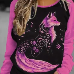 Truien & Vesten Dames*Sibel – Ontspannen Pasvorm Dames Zomersweatshirt