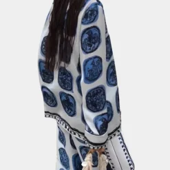 Sets Dames*Sienna - Comfortabele Dames 2-Delige Zomerset Blauw