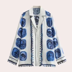 Sets Dames*Sienna - Comfortabele Dames 2-Delige Zomerset Blauw