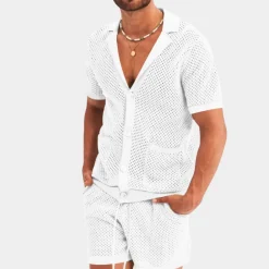 Sets Heren*Silvano - Stijlvolle zomerse tweedelige herenset