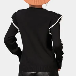 Truien & Vesten Dames*Sofia - Gezellige Elegante Damestrui met Ruches voor de Zomer