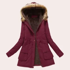 Jassen Dames*SOLANGE - Comfortabel winterjack