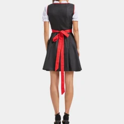 Jurken & Jumpsuits Dames*Solange - Zomerse Dirndl Jurk voor Oktoberfest Rood