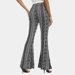 Broeken & Rokken Dames*Soleil - Boho stijl uitlopende zomerbroek voor vrouwen