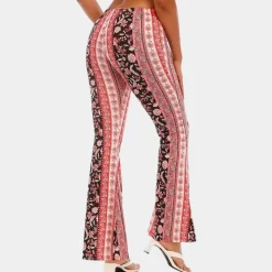 Broeken & Rokken Dames*Soleil - Boho stijl uitlopende zomerbroek voor vrouwen