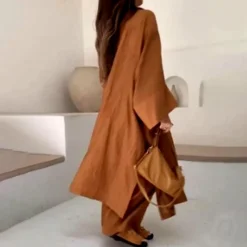 Sets Dames*SOLÈNE - Tweedelige cardigan set voor de zomer