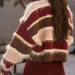 Truien & Vesten Dames*SONORA - Luchtige Zomertrui voor Dames Rood