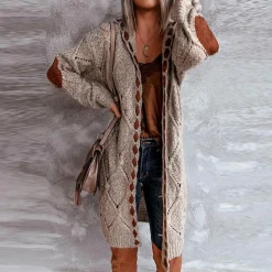 Truien & Vesten Dames*SOPHIA - Modieus zomer capuchon vest