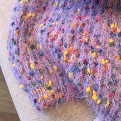 Truien & Vesten Dames*SOPHIE - Geraffineerde Zomerse Trui voor Dames Paars