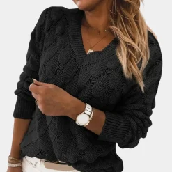 Truien & Vesten Dames*Sophies - Essentiële Gebreide Damestrui voor Lente en Zomer