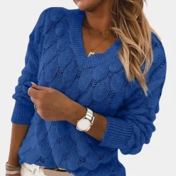 Truien & Vesten Dames*Sophies - Essentiële Gebreide Damestrui voor Lente en Zomer