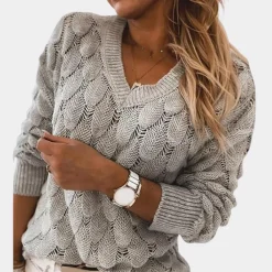 Truien & Vesten Dames*Sophies - Essentiële Gebreide Damestrui voor Lente en Zomer