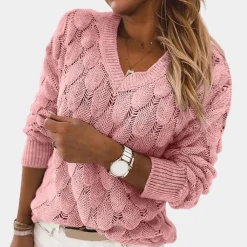 Truien & Vesten Dames*Sophies - Essentiële Gebreide Damestrui voor Lente en Zomer