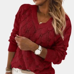 Truien & Vesten Dames*Sophies - Essentiële Gebreide Damestrui voor Lente en Zomer