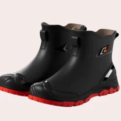 Schoenen Heren*STAN - Comfortabele Zomerlaarzen voor Heren Zwart