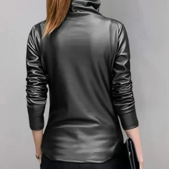 Topjes & Shirts Dames*Stefania - Elegant dameshemd met lange mouwen