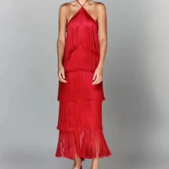 Jurken & Jumpsuits Dames*Stefania - Luxueuze Zomerjurk met Laagjes voor Vrouwen