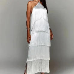 Jurken & Jumpsuits Dames*Stefania - Luxueuze Zomerjurk met Laagjes voor Vrouwen