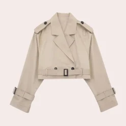 Jassen Dames*Stijlvol cropped damesjack voor de zomer