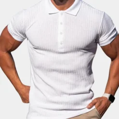 Shirts Heren*Stijlvol herenpolo t-shirt voor de zomer