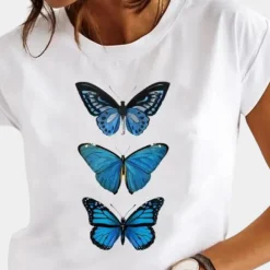 Topjes & Shirts Dames*Stijlvol zomers t-shirt voor dames - Perfect voor de lente en zomer