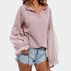 Blazers & Blouses Dames*Stijlvolle damesblouse voor de zomer