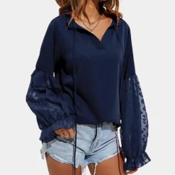 Blazers & Blouses Dames*Stijlvolle damesblouse voor de zomer