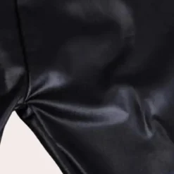 Broeken & Rokken Dames*Stijlvolle damesbroek met hoge taille voor de zomer Zwart