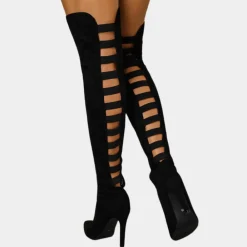 Damesschoenen*Stijlvolle dameslaarzen met overknee voor de zomer