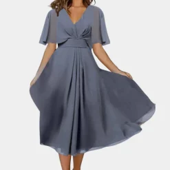 Jurken & Jumpsuits Dames*Stijlvolle en elegante damesjurk voor de zomer