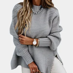 Truien & Vesten Dames*Stijlvolle gebreide damestrui voor de zomer