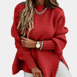 Truien & Vesten Dames*Stijlvolle gebreide damestrui voor de zomer