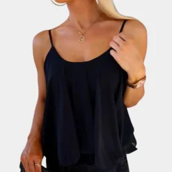 Topjes & Shirts Dames*Stijlvolle mouwloze damestanktop voor de zomer