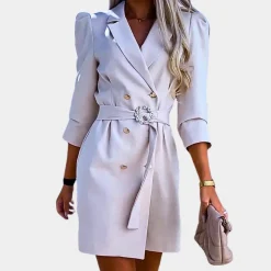 Blazers & Blouses Dames*Stijlvolle zomer blazerjurk voor dames