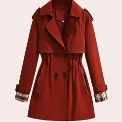 Jassen Dames*Stijlvolle zomer trenchcoat voor dames