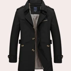 Jassen Heren*Stijlvolle zomer trenchcoat voor heren