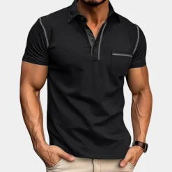 Shirts Heren*Stijlvolle zomerpolo voor heren