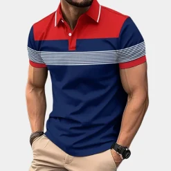 Shirts Heren*Stijlvolle zomerpolo voor heren