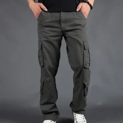 Broeken Heren*Stijlvolle zomerse cargo broek voor heren