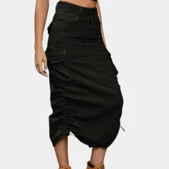 Broeken & Rokken Dames*Stijlvolle zomerse cargo rok voor dames