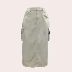 Broeken & Rokken Dames*Stijlvolle zomerse cargo rok voor dames