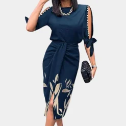 Jurken & Jumpsuits Dames*Stijlvolle zomerse midi-jurk voor dames