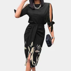 Jurken & Jumpsuits Dames*Stijlvolle zomerse midi-jurk voor dames